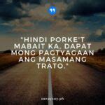 Real Talk Patama Quotes Tagalog (Relationship & Pain).